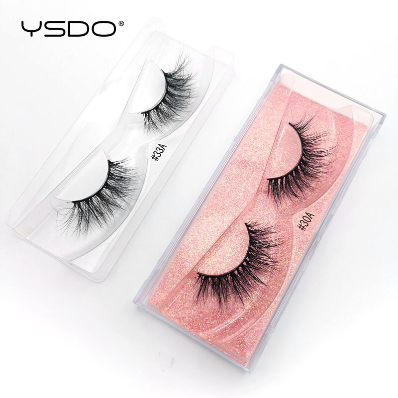 Pair 3D Mink Lashes Cruelty Free Eyelashes