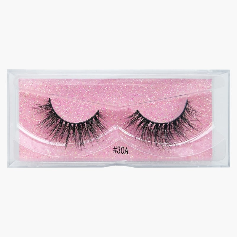 Pair 3D Mink Lashes Cruelty Free Eyelashes