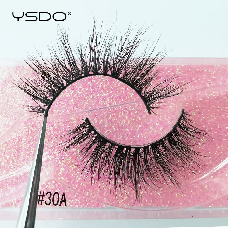 Pair 3D Mink Lashes Cruelty Free Eyelashes