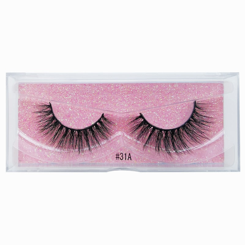 Pair 3D Mink Lashes Cruelty Free Eyelashes