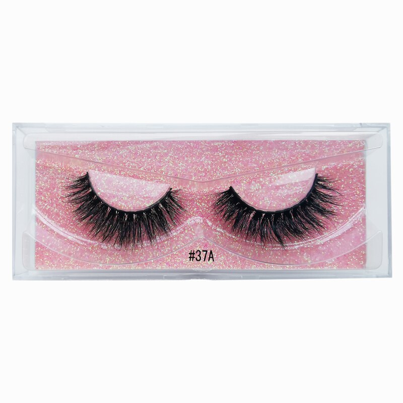 Pair 3D Mink Lashes Cruelty Free Eyelashes