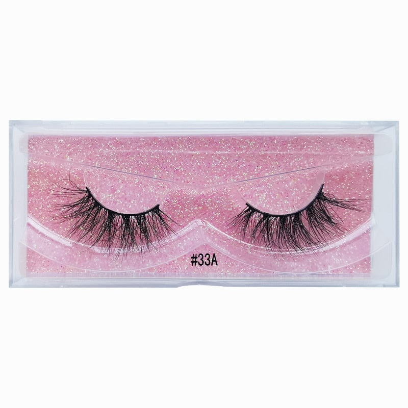 Pair 3D Mink Lashes Cruelty Free Eyelashes